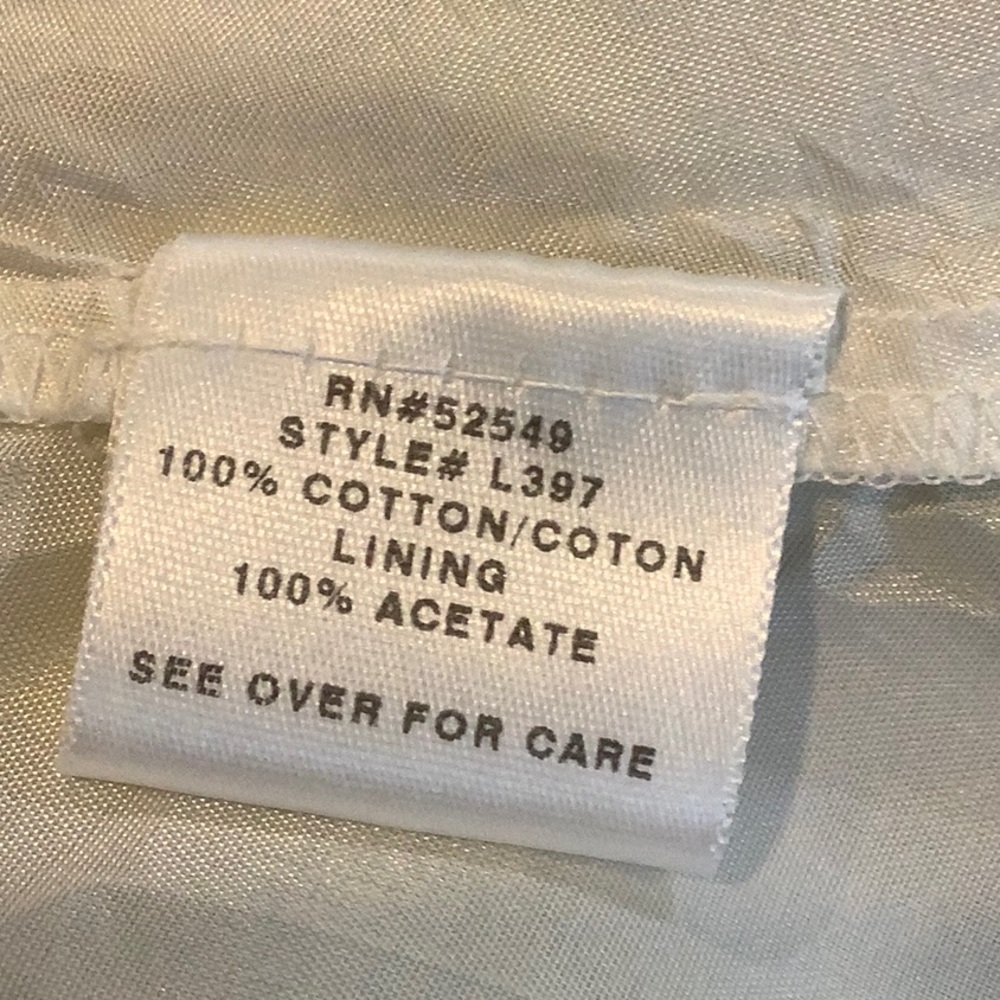 LAUNDRY by SHELLI SEGAL 100% Cotton Cottagecore Summer Wedding Guest Dress 6 - Picture 9 of 10